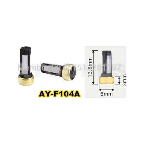 50 pieces/set Wholesale Auto Spare parts fuel injector filter Micro for Bosch injector (size:13.8*6*3mm,,AY-F104A)