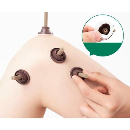 50pieces moxibustion box portable moxibustion treasure pot foot fumigation household instrument moxibustion fumigation box moxib