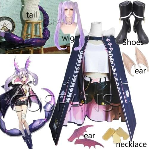 Anime! Arknights Manticore Battle Suit Cosplay Costume Uniform Outfit Halloween Costumes Carnival Party Women Girls Fancy Dress