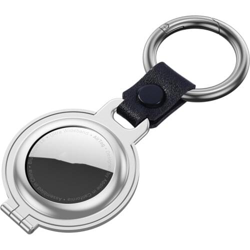 Anti-collision Anti-dust Anti-lost Metal Cover Protective Case Sleeve Shell Protector for Airtag Tracker Accessories