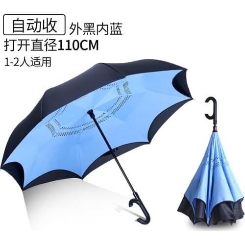 Automatic Parasol Women Umbrella Car Reverse Retro Outdoor Golf Beach Umbrella Garden Windproof Regenschirm Parasol BY50RU