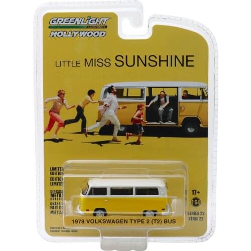 GreenLight Car 1/64 1978 Volks wagen Type 2 Bus Collection Metal Die-cast Simulation Model Cars Toys