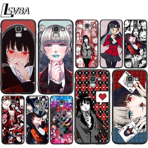 Kakegurui Yumeko Anime for Samsung Galaxy J2 J3 J4 Core J5 J6 J7 J8 Prime duo Plus 2018 2017 2016 Silicone Phone Cover