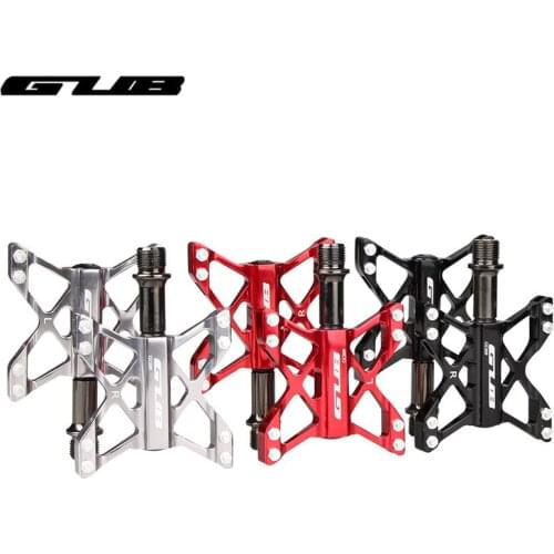 GUB Ultralight Professionele Mountain Folding Road MTB Fiets Pedalen onderdelen 3 Lagers Antislip Fietsen Pedal CNC Flat Pedalen