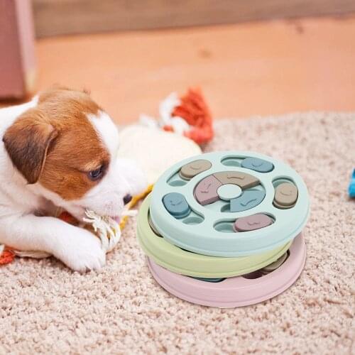 Dog Puzzle Toys Increase IQ Interactive Slow Dispensing Feeding Pet Dog Training Games Feeder For Small Medium Dog Puppy