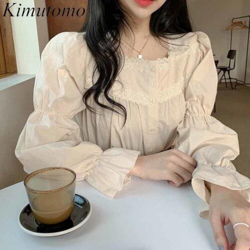Kimutomo Lace Blouses