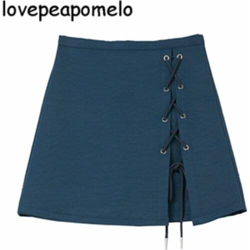 Lovepeapomelo Women's Mini Skirts