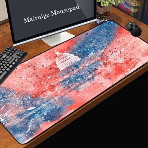 Mairuige European Low Price Promotion Anime Mouse Pad Pink Palace Pattern Print Office Desktop Computer Travel Desk Mat