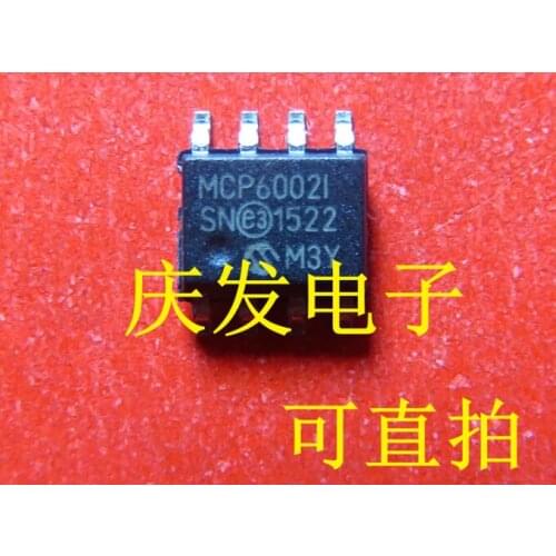 Xinyuan 10pcs/lot MCP6002-I/SN SOP8 MCP6002-I SOP MCP6002 SOP-8 SMD new and original IC