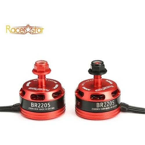 Racerstar 2205 BR2205 Racing Edition 2300KV 2-4S CW/CCW Brushless Motor for RC FPV Racing Drone Quadcopter Spare Parts RC Parts