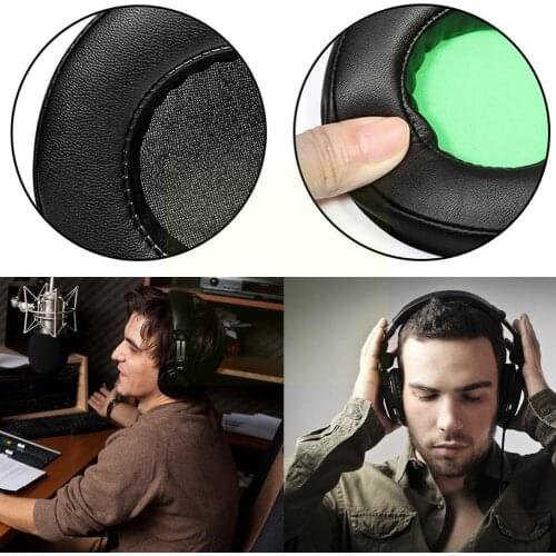A Set Of Vervangende Memory Foam Oorkussen Kit Pad V2-Oval Alleen-Oval Kraken Pro Hoofdtelefoon Cover Voor Razer Oor For Ra S2Q7