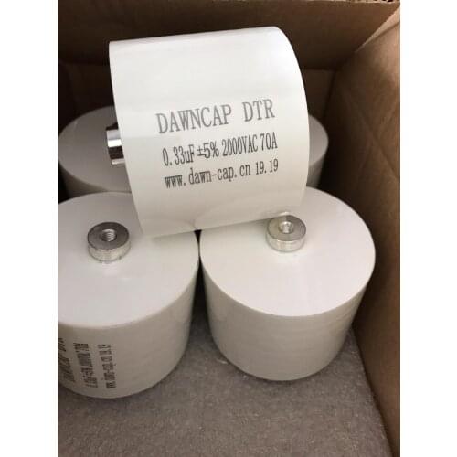 New High frequency resonant capacitor 2000VAC 4000VDC 0.33UF 70A 70