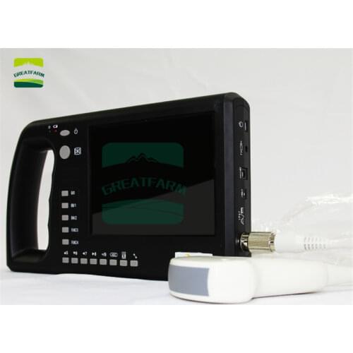 6.4 Inch LCD Screen Portable Veterinary Ultrasound Scanner Pig Sheep Large Dog Ultrasound pregnancy testing Machine