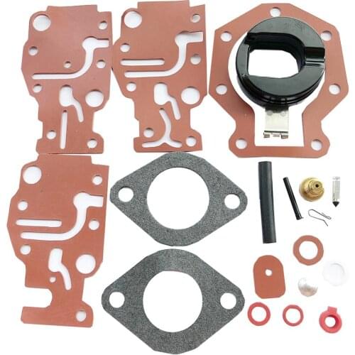 Carburetor Carb Repair Kit For Johnson/Evinrude 6 8 9.9 15 20 HP 0439073 Motorbike Rebuilt Kit Replacement Parts Gaskets