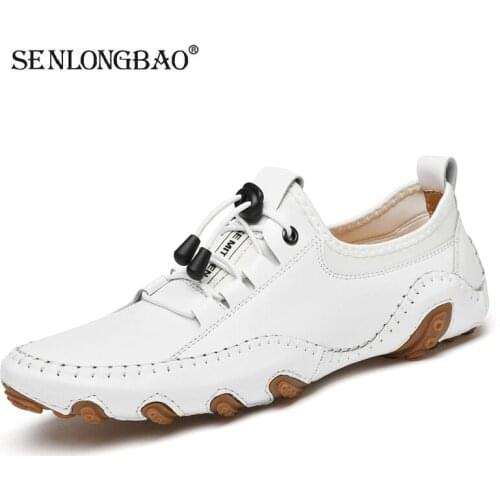 SENLONGBAO Men's Slip-ons