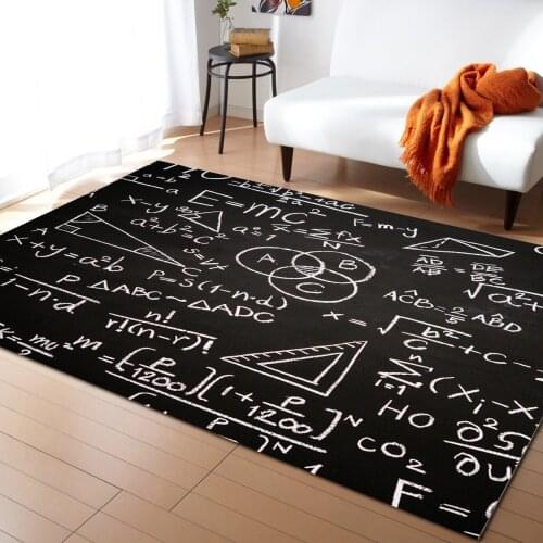 School Season Pattern Carpets for Living Room Bedroom Area Rug Kids Room Play Mat 3D Printed Home Large Carpet