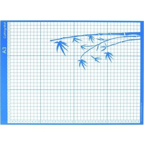 Replacement Cutting Mat Standard Grip Adhesive Mat with Measuring Grid for Silhouette Cameo Cutting Plotter Machine, A3