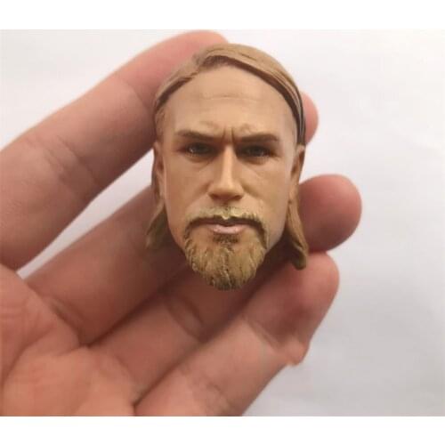 In Stock For Sale 1/6th Son of Chaos Jax Taylor Male Head Sculpture For Usual 12inch Doll Action Figure