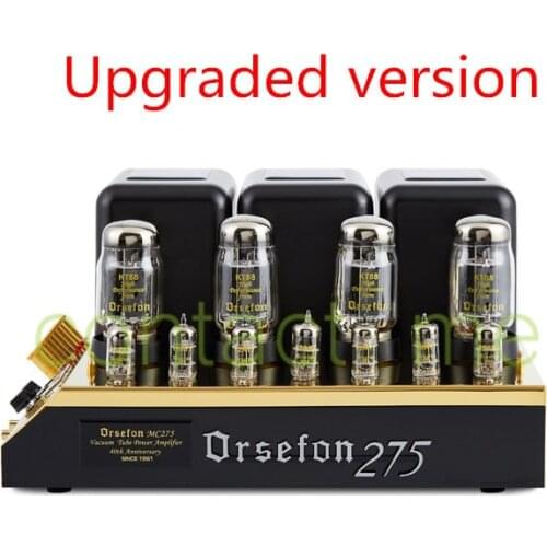 1:1 clone Mcintosh MC275 classic HIFI tube power amplifier ，output power 75W，110V/220V，KT88 tube amplifier， upgrade version