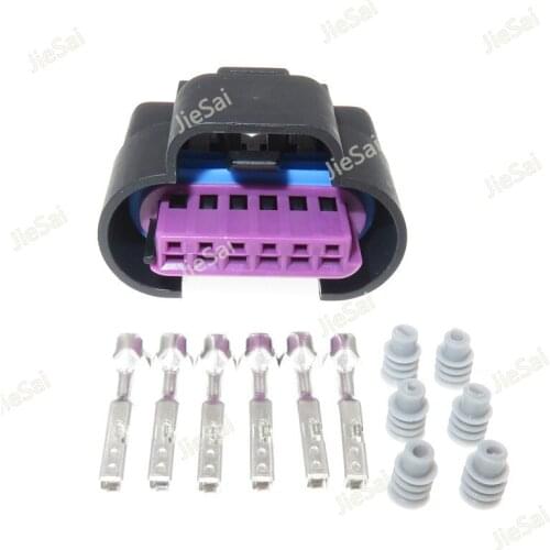 6 Pin Waterproof Car Plug Automotive Female Cable Wiring Harness Connector