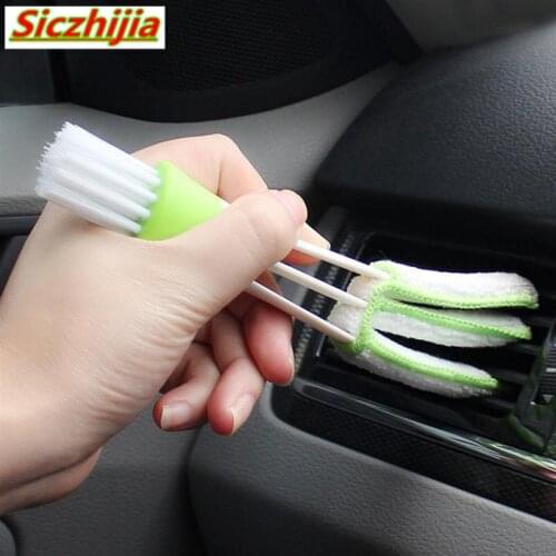 Keyboard seat car air outlet dust cleaning brush for Geely Vision SC7 MK CK Cross Gleagle SC7 Englon SC3 SC5 SC6 SC7 Panda
