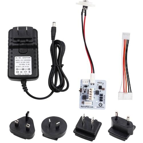 Power Supply 12V Game Machine Power Kit for Sega Saturn PSU Rev2.0 Version Game Console Accessories