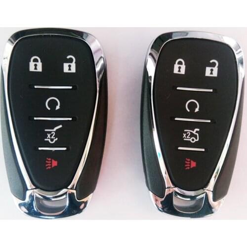 5 Button Smart Remote Control Key Shell Case For Chevrolet Cruze Camaro Malibu XL Fob Key Cover