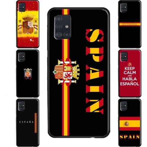 Spain Coat of Arms Flag Case For Samsung Galaxy S21 Ultra S20 FE S10 S9 S8 Plus Note 9 Note 10 Plus Note 20 Ultra