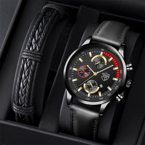 DIJANES Mens Quartz Watch