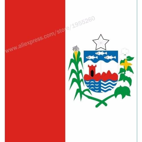Flag of Alagoas 3 x 5 FT 90 x 150 cm Brazil Brazilian State Flags Banners