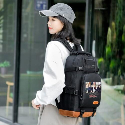 Anime Jujutsu Kaisen Backpack Women Men Bagpack Teenagers Canvas Men Laptop Travel Shoulder Bags Boys Girls Schoolbag BookBags