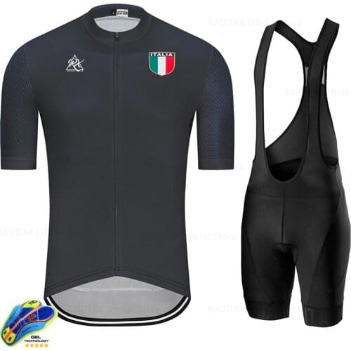 Tour De ITALIA 2021 Men Clothing Cycling Clothes Kits Summer Short Sleeve Bib Shorts Quick-dry Racing Maillot Ciclismo Set Italy