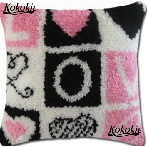 3d carpet Needlework Unfinished Crocheting Rug Kits Yarn cross stitch kits Embroidery Pillowcase Latch Hook rug rug making kit