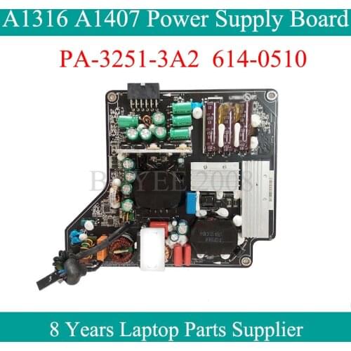 Original 27 Inch A1316 Power Supply PA-3251-3A PA-3251-3A2 614-0510 For Imac 27" 250W A1407 Display Power Board Tested Work