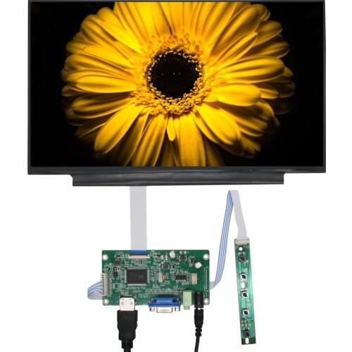 11.6inch IPS Screen Display LCD Monitor Driver Control Board VGA HDMI Audio for Raspberry Banana Pi Computer Secondary Screen
