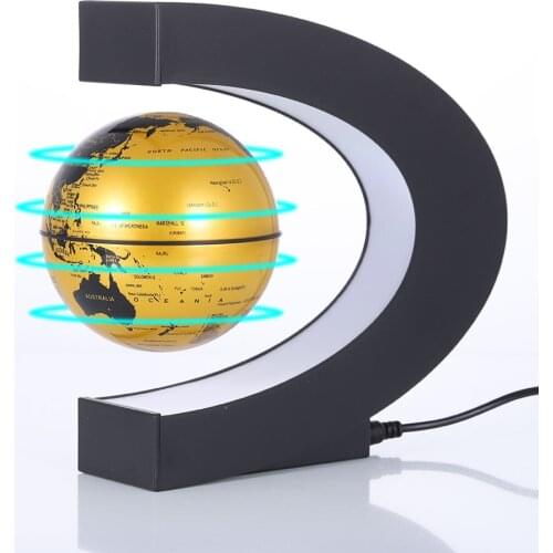 Floating Magnetic Levitation Globe Light World Map Ball Lamp Lighting Terrestrial Globe novelty lamp Office Home Decoration