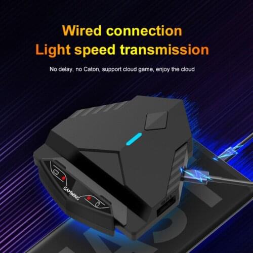 PUBG Mobile Gamepad Controller Wired USB Gaming Keyboard Mouse Converter For Android Mobile Phone Bluetooth Adapter Free Gift