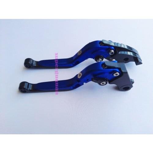 New motorcycle motorbike CNC Foldable Extendable brake&Clutch Levers blue For Honda CBR929RR CBR 929 RR 2000 2001 00 01