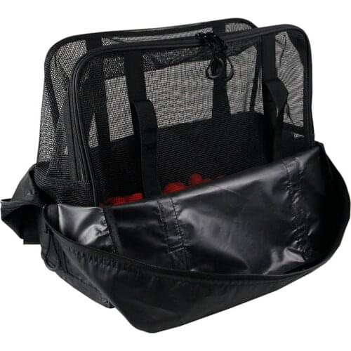 37*32CM Fishing Tackle Storage Bag Portable Outdoor Fishing Gear Bait Bag Large Size 420pvc Waterproof Double-layer Great