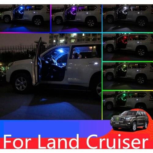For Toyota Land Cruiser 2010-2020 LED highlight reading light modified roof light decorative atmosphere light reading light