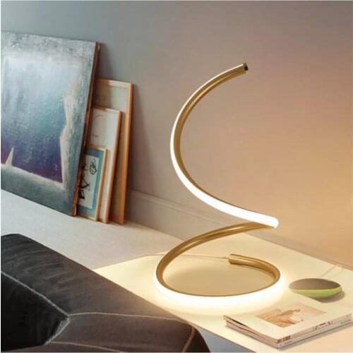 Rozy Tumbled Table Lamp Bedside Lamp Daylight Led