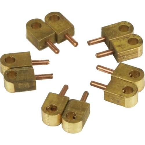 10pcs High quality alumina copper Welding Fixed Copper Needles welding pin fittings Suitable for SUNKKO HB-71A spot welding pen