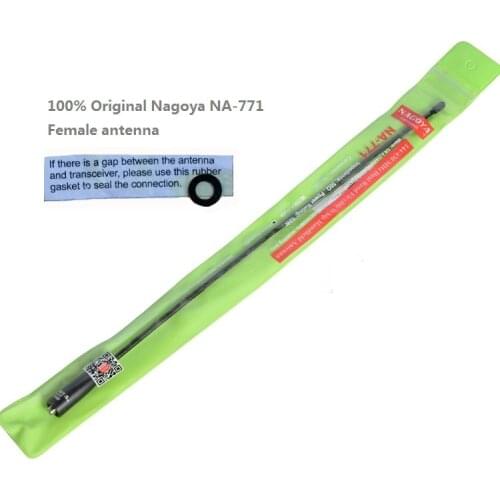 100% Nagoya NA-771 SMA-Female walkie talkie antenna for Baofeng UV-5R GT-3 Yaesu Vertex Walkie Talkie uv-82 TK-3107 PX-777