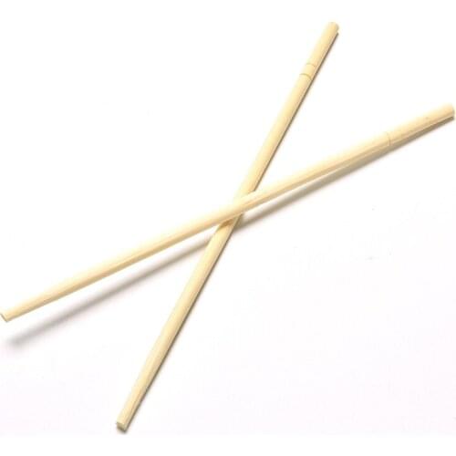 40 Pairs Chinese Disposable Bamboo Wooden Chopsticks Hashi Individually Wrapped