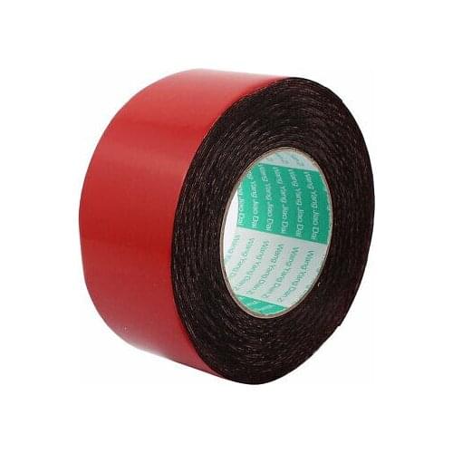 60mm x 1mm Double Sided Self Adhesive Shockproof Sponge Foam Tape 10M Length