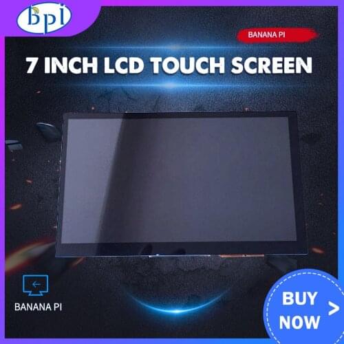 7 Inch LCD Touch Screen Touch Display Screen 800*480 Piexl Banana Pie Banana PI Raspberry Pie Application Free Shipping