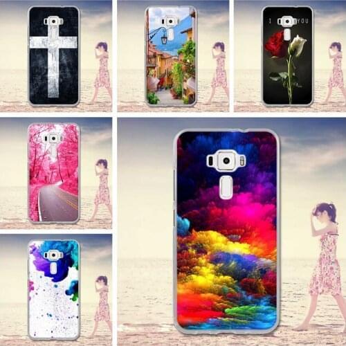 For Asus Zenfone 3 ZE520KL Case 3D Relief Painting Soft Silicon Back Cover Case for Asus Zenfone 3 ZE520KL Phone bags Capa