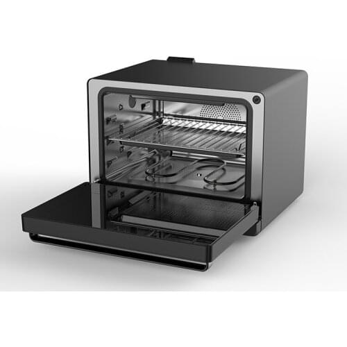 Lycan Hot Selling microwave oven steam cleaner steam injection deck oven bakery steam deck oven