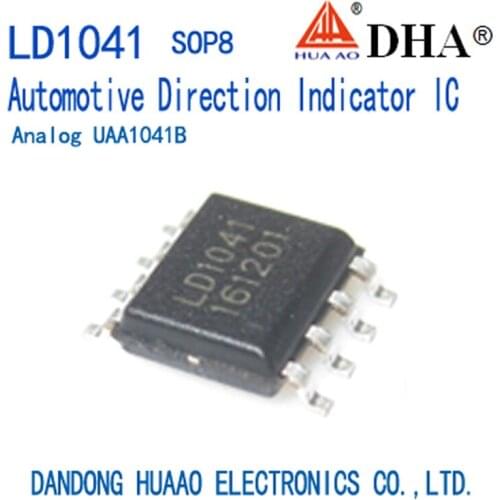 LD1041 UAA1041B Automotive Car Direction Indicator Flasher Relay ASIC SOP8