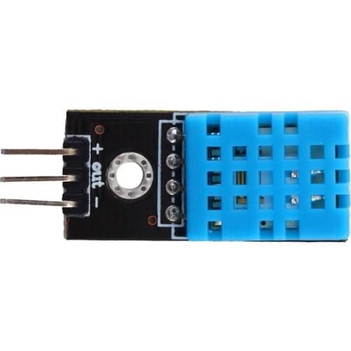 Glyduino DHT11 Module Temperature Humidity Sensor Module Resistive Digital Board Module with Cable for Arduino